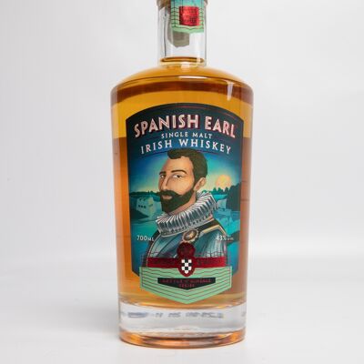 Spanish Earl Single Malt Irish Whiskey  6 x 70cl