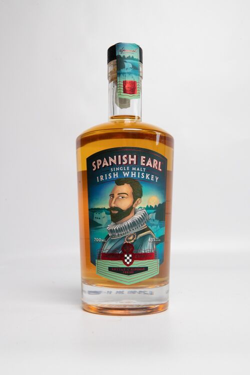 Spanish Earl Single Malt Irish Whiskey  70cl