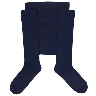 Baumwollstrumpfhose für Herren >>Navy<<