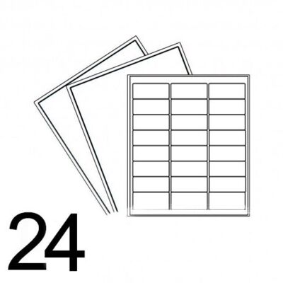 BincS-Label - Incenso sfuso - Set di etichette stampate - Venduto in 1x unità/s per esterno