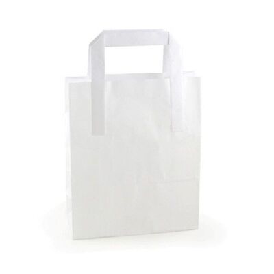 CB-31 - SOS White Carriers 7x10x9inch Sm (500) - Venduto in 500x unità/s per esterno