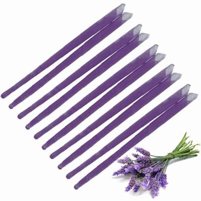 EarC-09 - Velas aromáticas para el oído - Lavanda - Vendido en 10x unidad/es por exterior