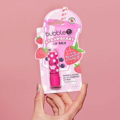 Boba Tea Strawberry Lip Balm (4.5g)