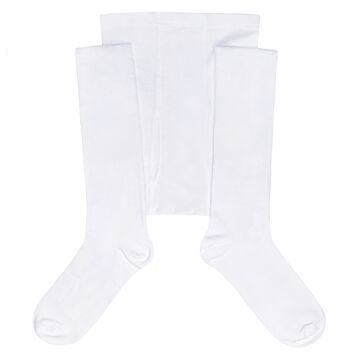 Collants Coton Homme >>Blanc<< 1