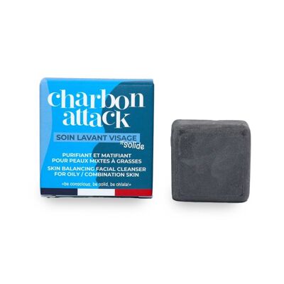 Limpiador facial - Piel mixta a grasa - Charbon attack