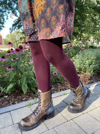 Legging Femme >>Bordeaux<< 5