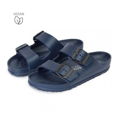Sandale unisexe Bio EVA avec boucles bleues Nouveau Coachella