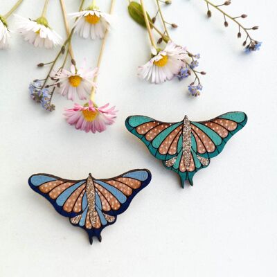 Broche de mariposa