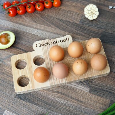 Wooden Tray For Chicken Eggs