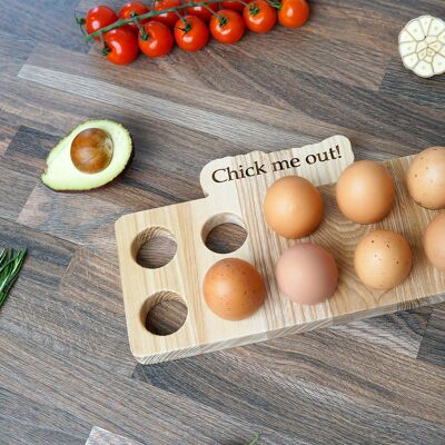 Wooden Tray For Chicken Eggs