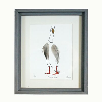 Stampa Runner Duck - Incorniciata