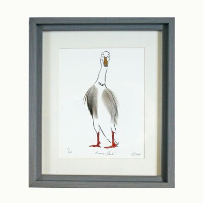 Runner Duck Print - Framed