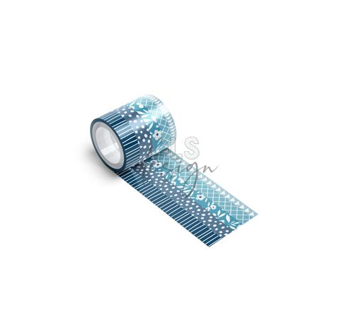 Washi Tape set Essentials Blue Prints