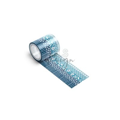 Washi Tape Set Essentials Blue Prints
