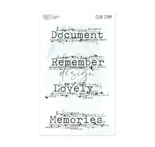 Clear Stamp Words