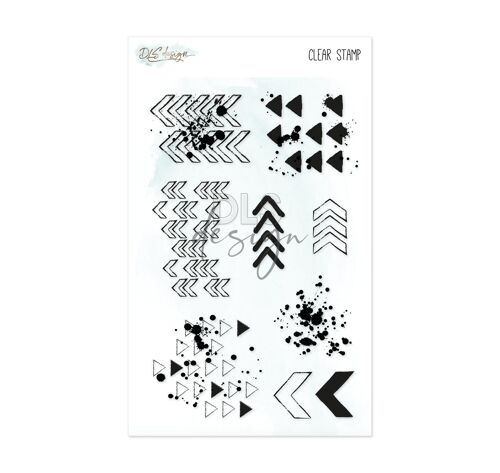 Clear Stamp Chevrons