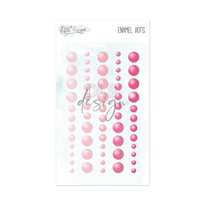 Emaille Dots Essentials Rosa