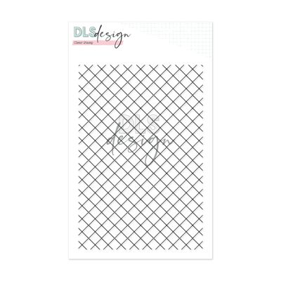 Clear Stamp Diagonal Grid