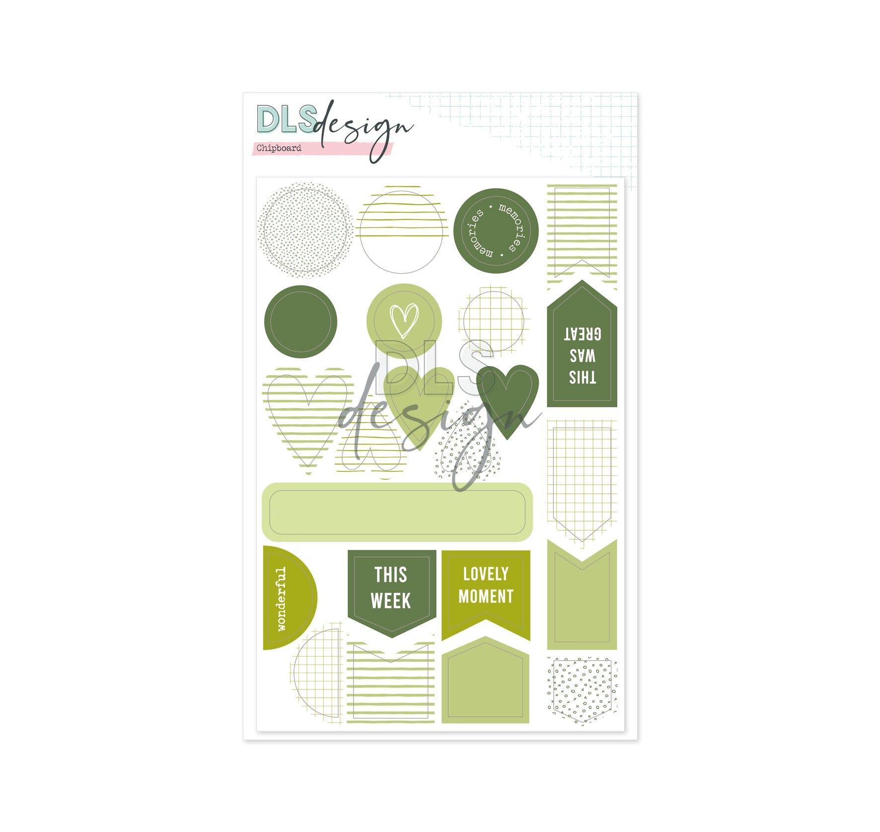 Truciolare Essential Shapes Verde