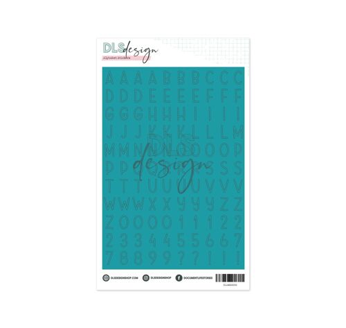 Alphabet Stickers Chloe Petrol