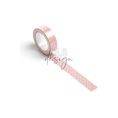 Washi Tape Grille Coral Sands