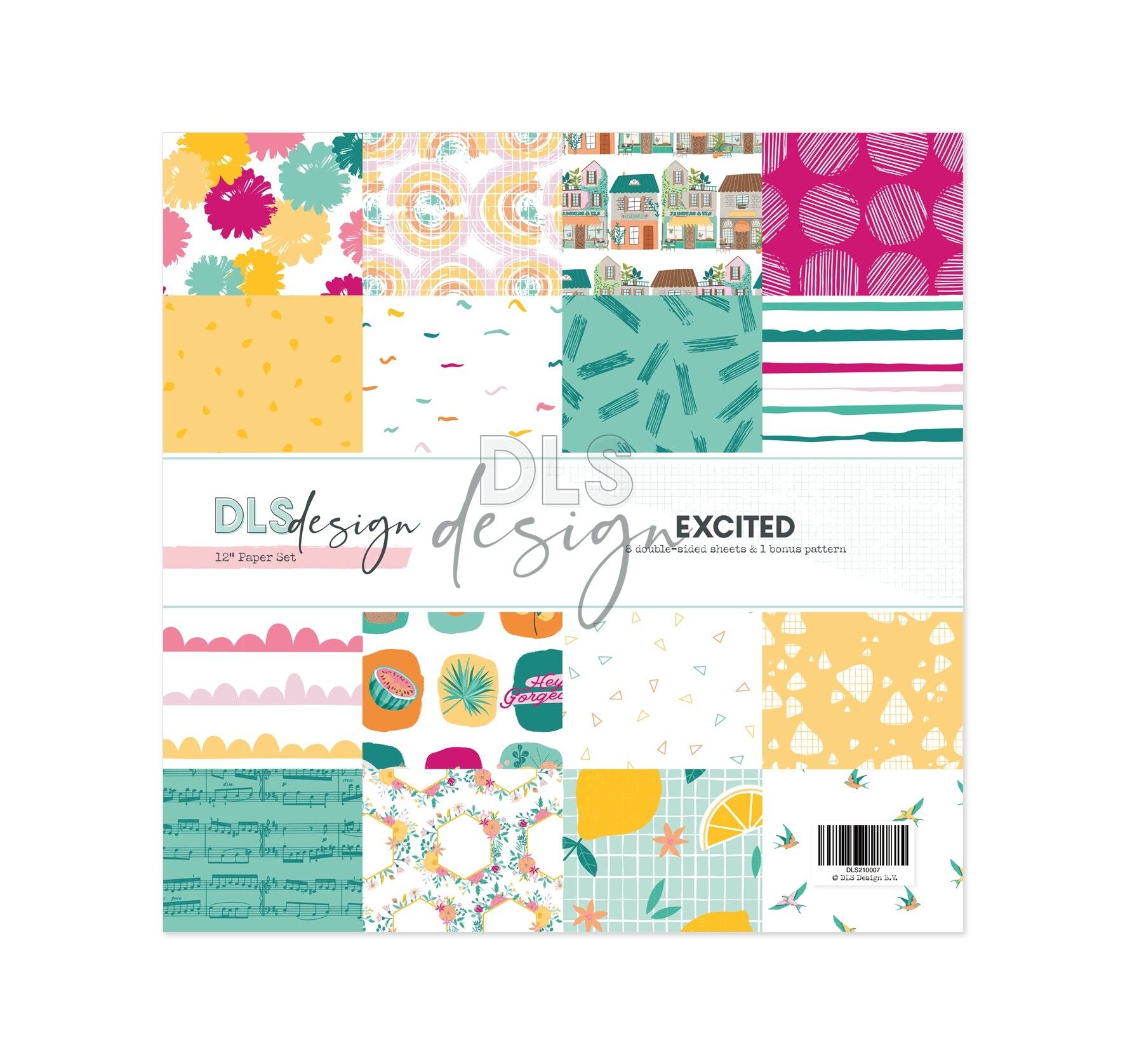 Paper Set 12" Excited