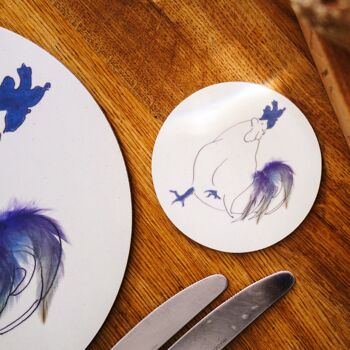 Sous-verres de poulet 6