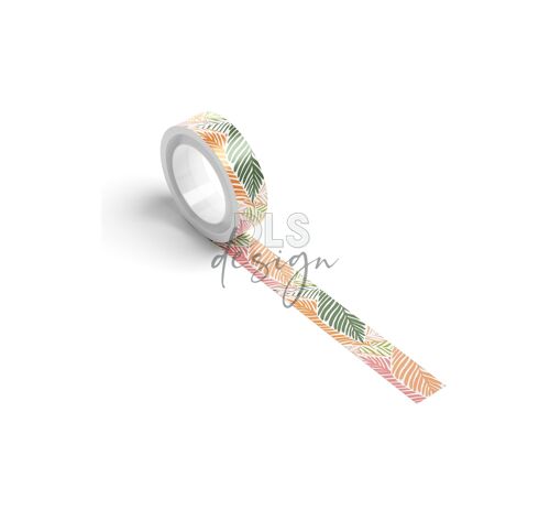 Washi Tape Big Leaves Genuine