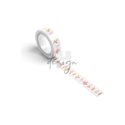 Washi Tape Leaves Multi Genuine