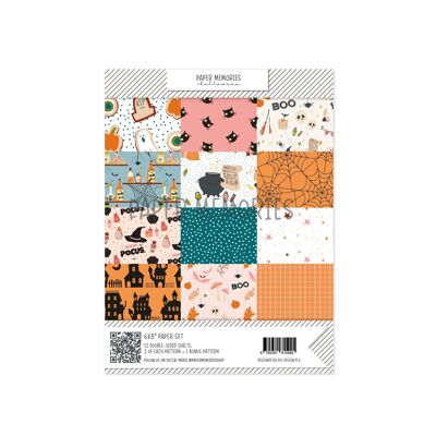 Papiers 6x8" Souvenirs d'automne - Halloween