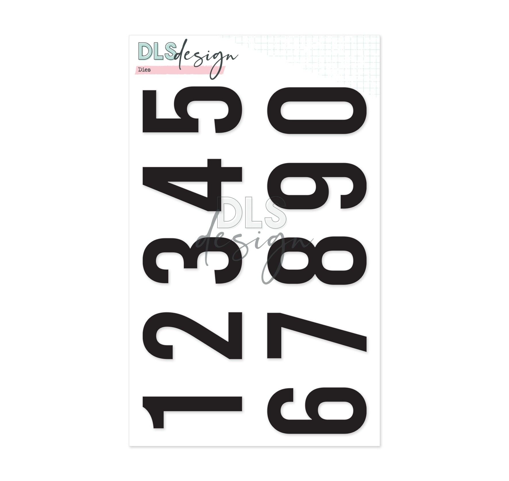 Die Set Numeri Mega Gilmo