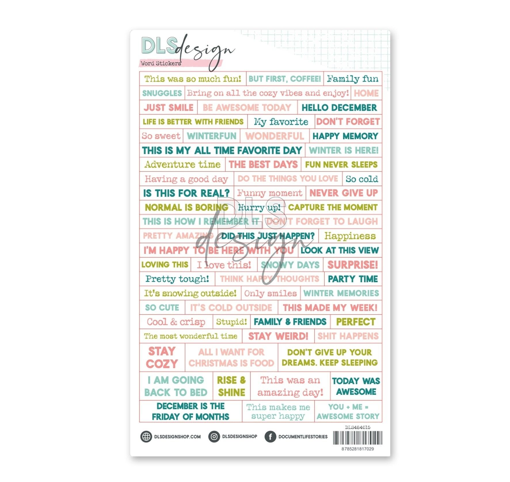 Vinyl-Wortaufkleber inspirieren