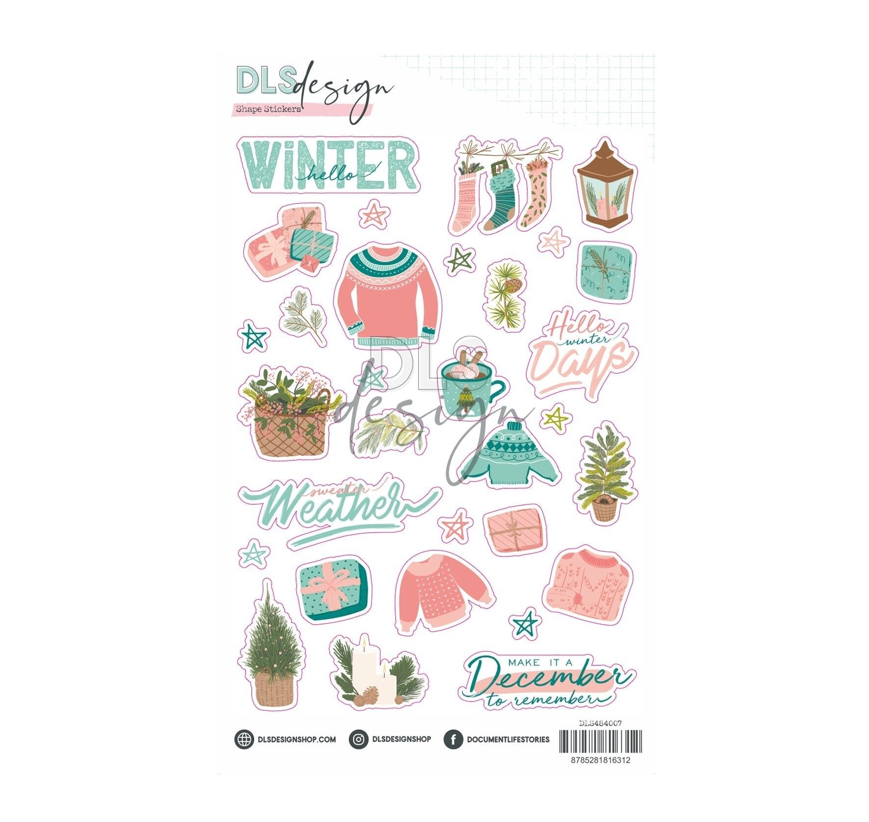 Autocollants de forme inscriptibles Inspire