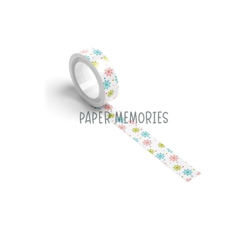 Washi Tape - Winter Memories - Snowflakes