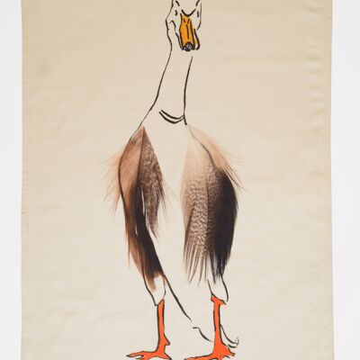 Runner Duck Tea Towel