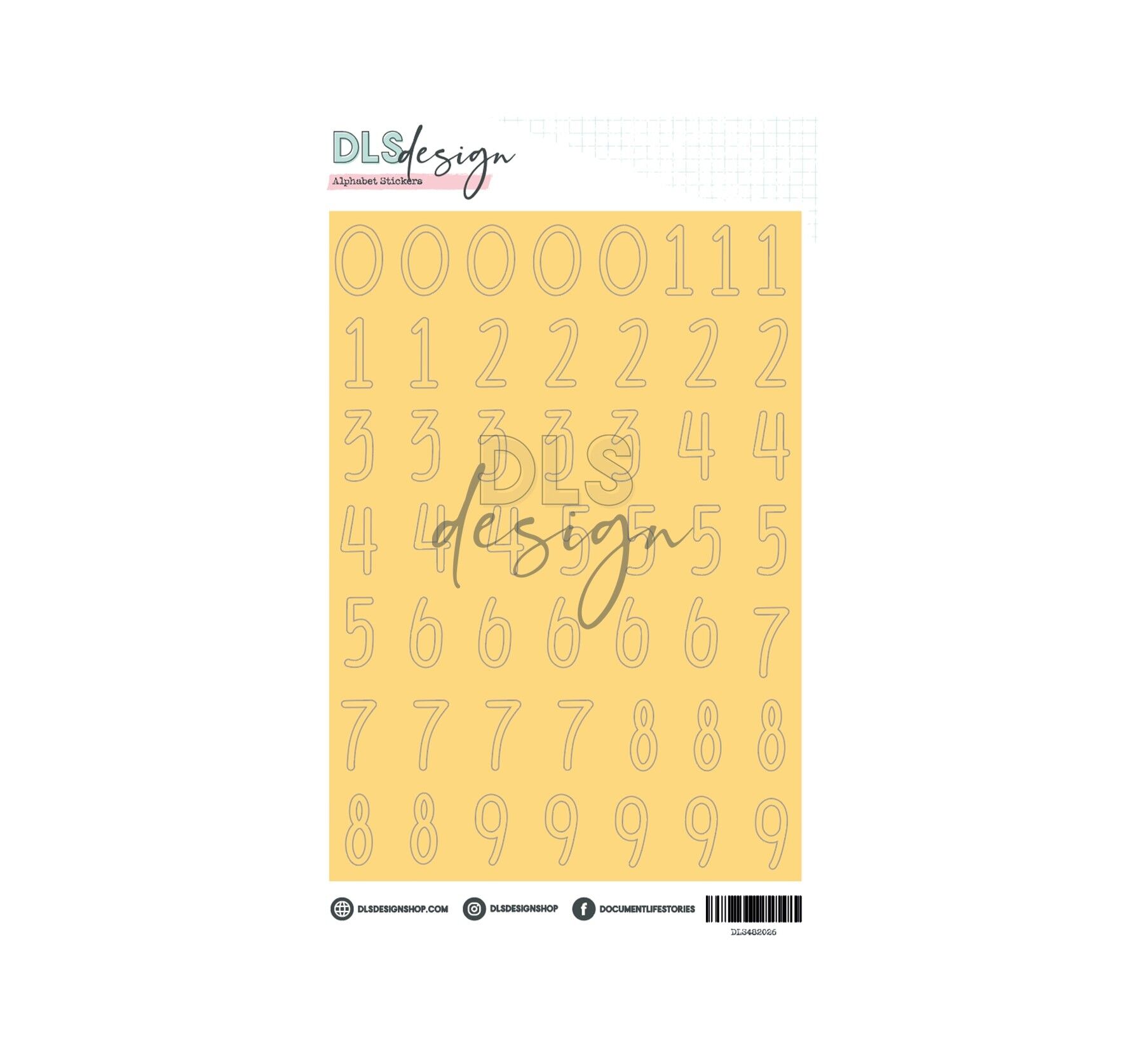 Pegatinas de números Big Hunter Light Sunshine