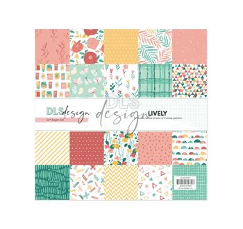 Ensemble de papier 12" Lively