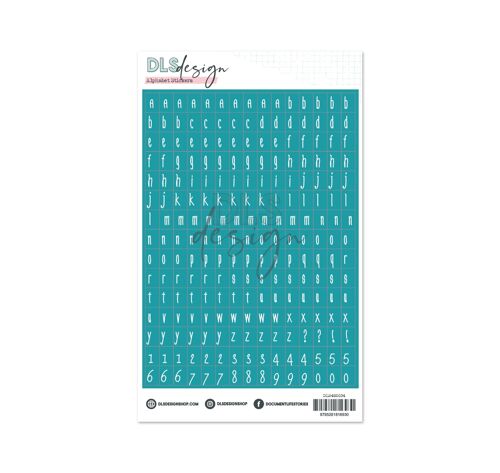 Alphabet Stickers Elsie Diap Petrol