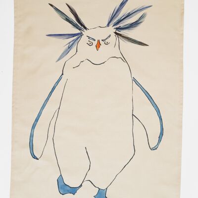 Rockhopper Tea Towel