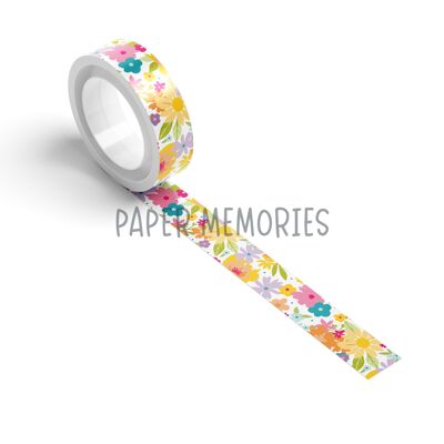 Washi Tape Frühlingserinnerungen Frühlingsstrauß