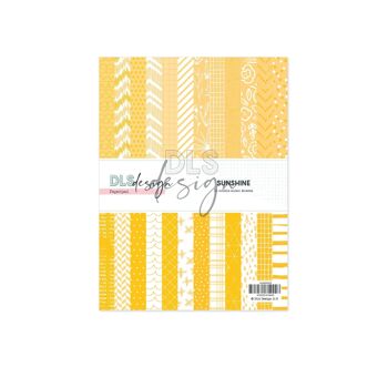 Bloc de papier 6x8" Essentials Sunshine 1