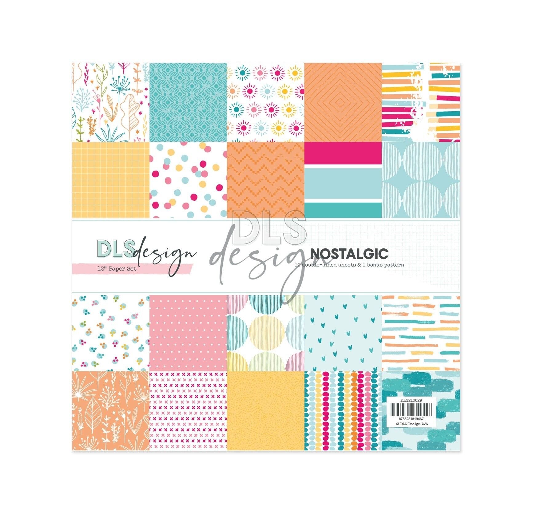 Paper Set 12" Nostalgic