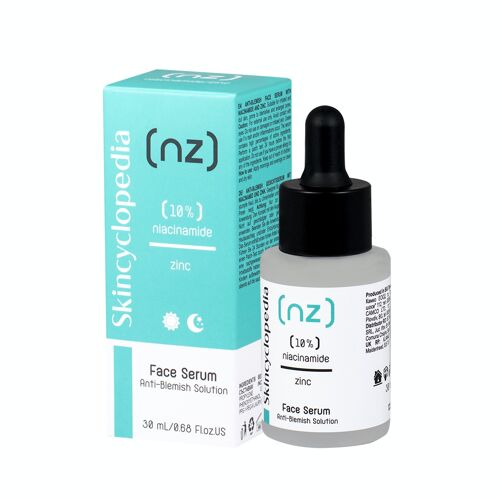 SKINCYCLOPEDIA (3770007) ANTI-BLEMISH FACE SERUM WITH  NIACINAMIDE AND ZINC