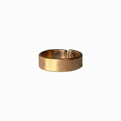 Midnight Aurora Copper Ring (#2)