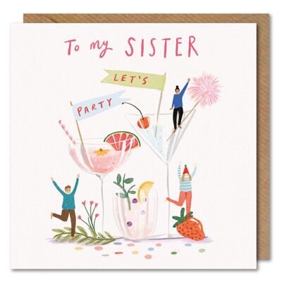 Sister Birthday Card