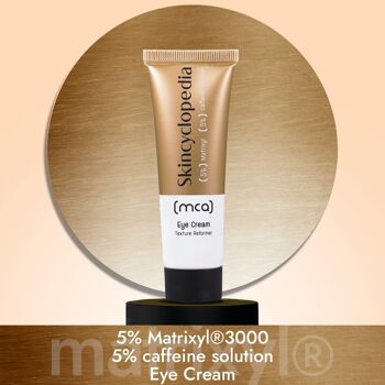 SKINCYCLOPEDIA (3770050) CREME CONTOUR DES YEUX LISSANTE ET DEPOMPANTE AVEC MATRIXYL 3000 ET CAFFEINE 2