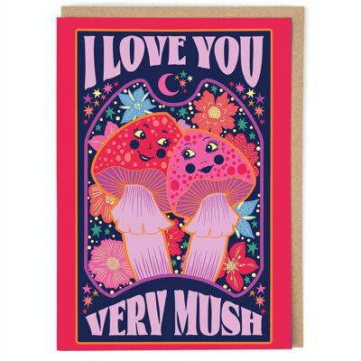 I Love You Very Mush Card