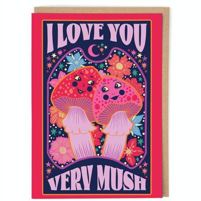 I Love You Very Mush Card