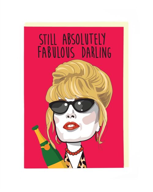 Absolutely Fabulous Birthday Card