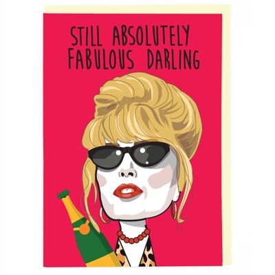 Absolutely Fabulous Birthday Card